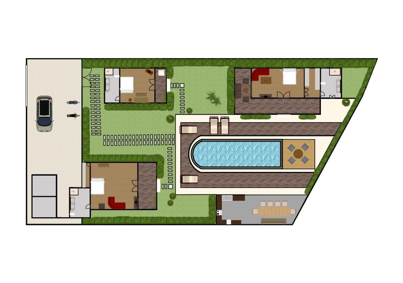 Villa Lina By Optimum Bali Villas Canggu Exteriér fotografie